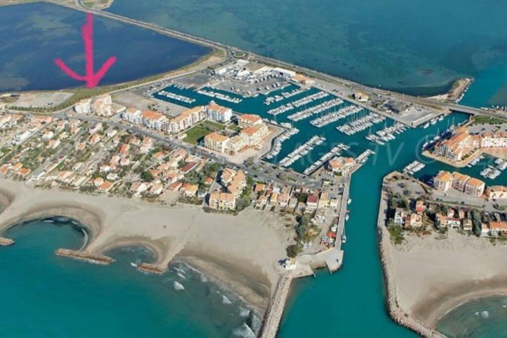 Le Nautica Plage T2 Climatise En Bord De Mer Frontignan Ngoại thất bức ảnh